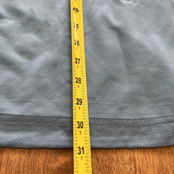 FootJoy WindShirt Jacket Mens Sz Large Blue  White Long Sleeve Half Zip Pullover - Picture 7 of 10